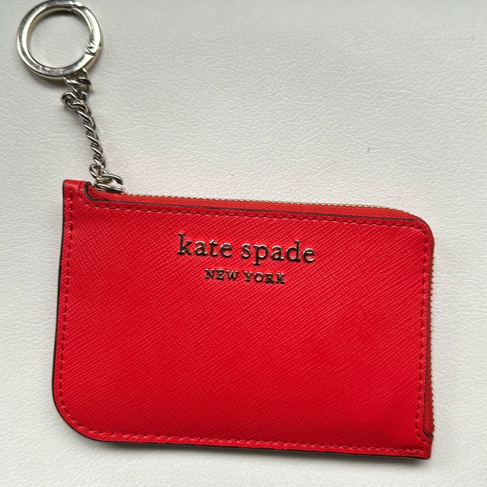 KATE SPADE wallet/ card holder with key ring